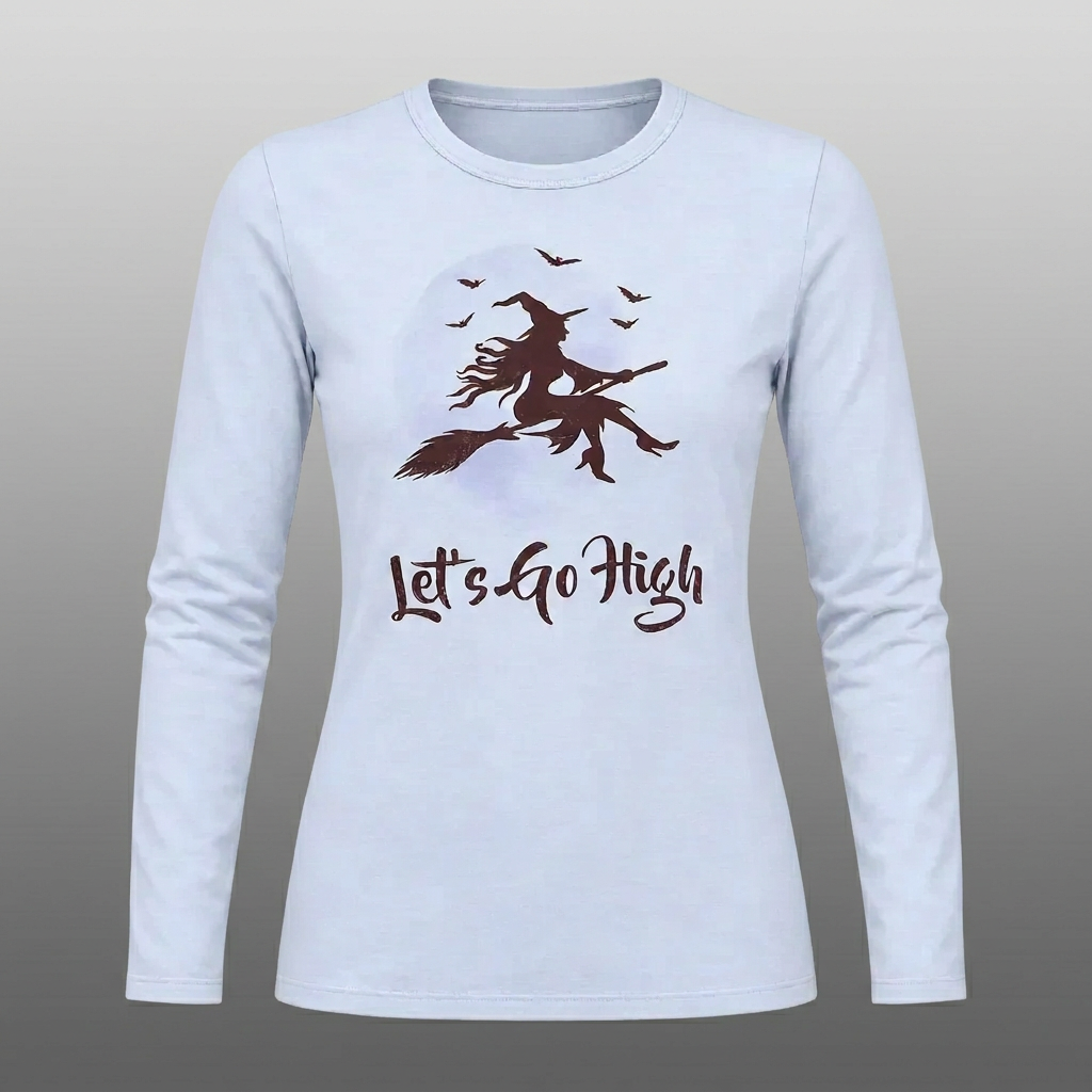 Let's Go High T-Shirt - Front view