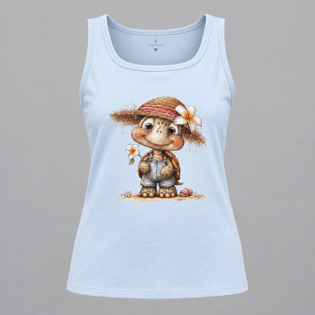 Turtle Farmer Tank Top