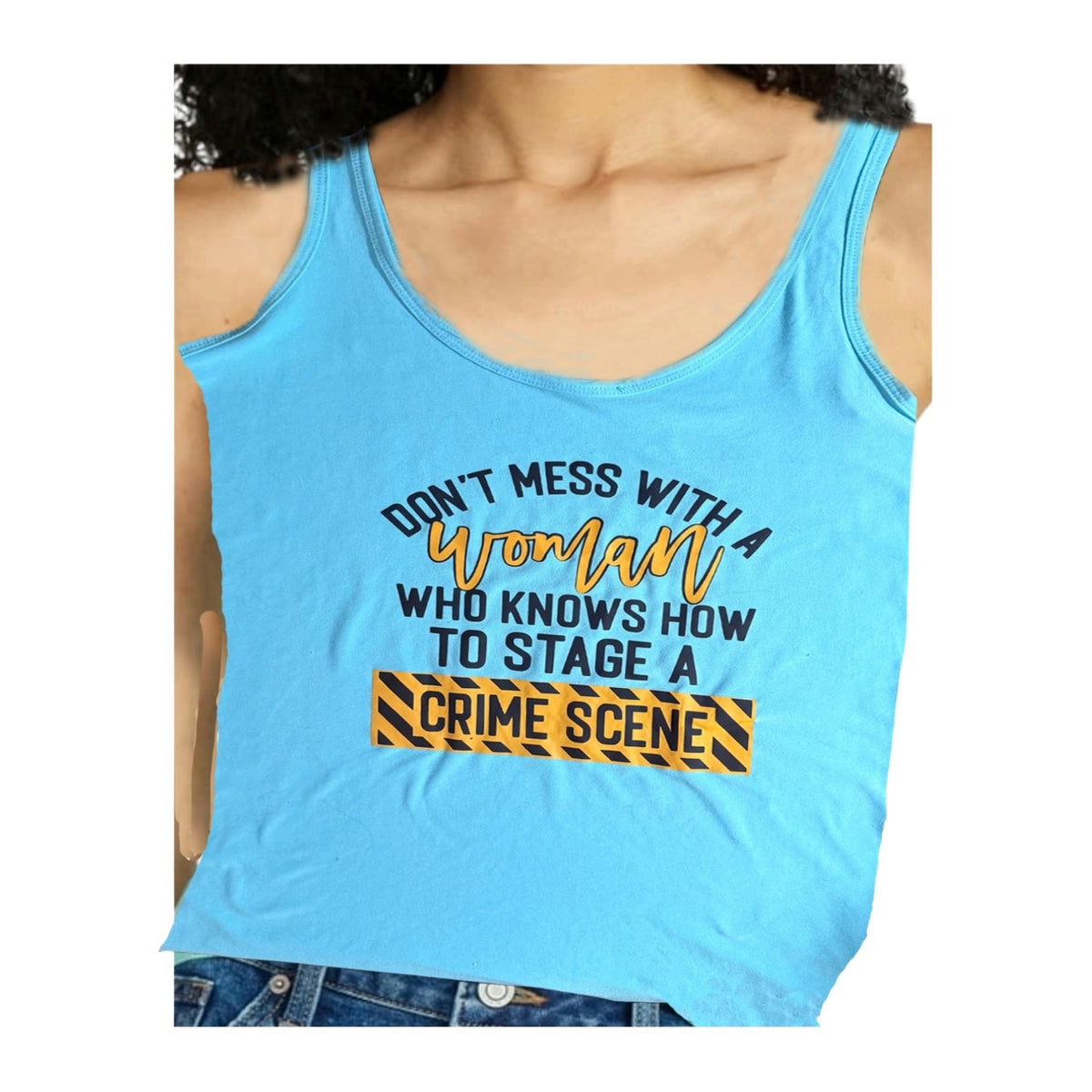 Crime Scene Queen Tank Top