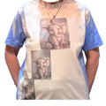 Elephant Parade T-Shirt - Front, White/Blue Bleach (L)