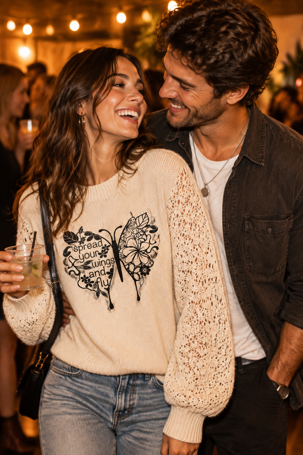 Spread Your Wings and Fly Sweater